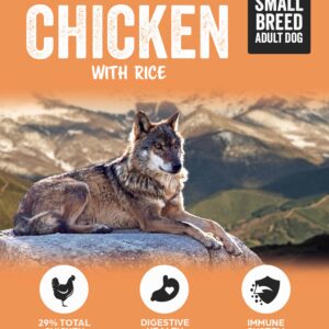 WHITEWOLF CHICKEN WITH RICE GOLD EDITION 2 KG- mała rasa
