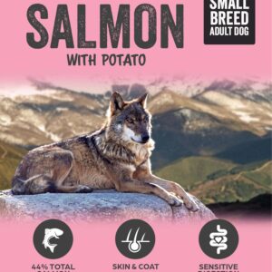 WHITE WOLF NORD SALMON SUPER PREMIUM (ŁOSOŚ Z ZIEMNIAKAMI) 12 KG mała rasa